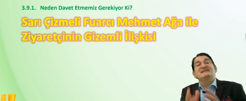 Sarı Çizmeli Fuarcı Mehmet Ağa ile Ziyaretçinin Gizemli İlişkisi – Video