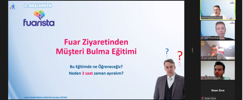 Fuar Ziyaretinden Müşteri Bulma Eylül Açık Eğitimimizi Düzenledik