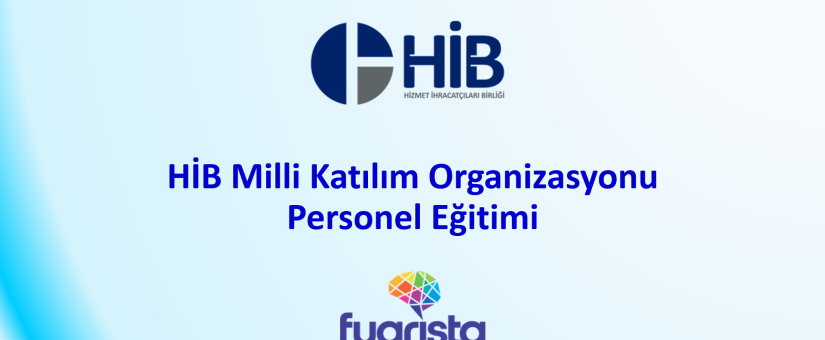 HİB Milli Katılım Organizasyonu Personel Eğitimi Düzenlendi