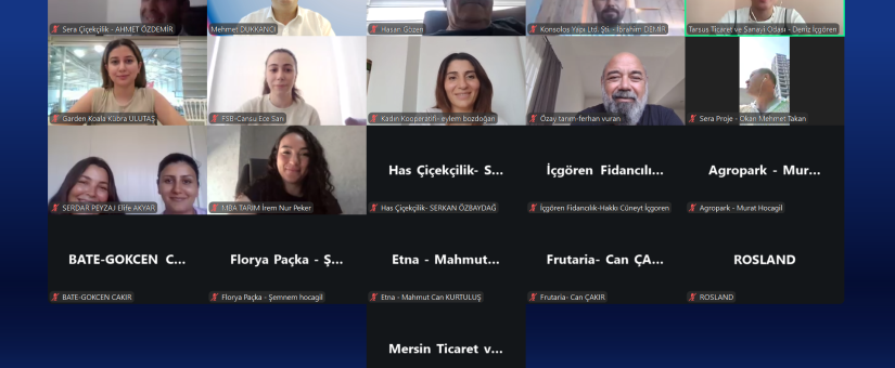 Çukurova Flora ile Fuar Katılım Hazırlık Eğitimi