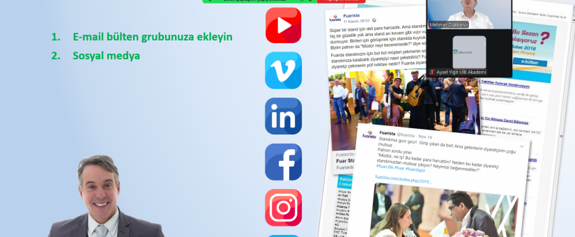 UİB ile Fuar Trendleri, Fuarlarda Fark Yaratmak, Fuar Öncesinde, Esnasında, Sonrasında Yapılması Gerekenler Eğitimi